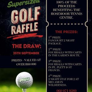 Supersized Golf Raffle