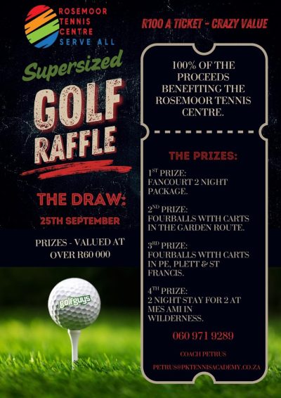 Supersized Golf Raffle